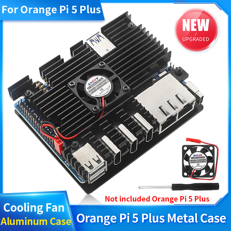 Orange Pi 5 Plus 32Gb - Оранжевый Pi 5 Plus, внешний корпус