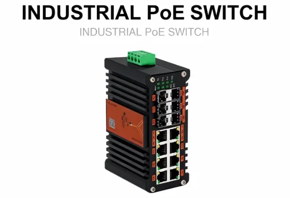 Промышленный управляемый PoE-к – обзор и цена Managed Gigabit Poe Switch 8 Port 802.3At